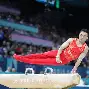  中国队获巴黎奥运会体操男子团体银牌视频 